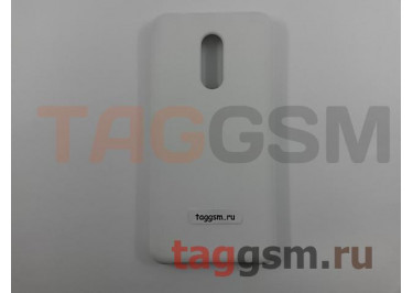 Задняя накладка для Xiaomi Redmi 5 (силикон, белая), ориг