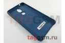 Задняя накладка для Nokia 7 (силикон, синяя), ориг