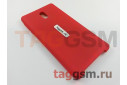 Задняя накладка для Nokia 3 (силикон, красная), ориг