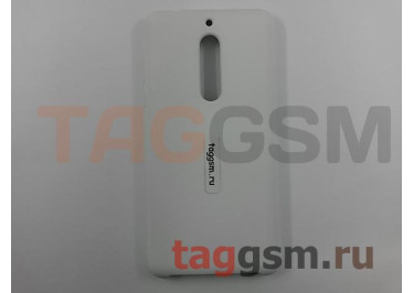 Задняя накладка для Nokia 5 (силикон, белая), ориг