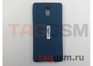 Задняя накладка для Nokia 3 (силикон, синяя), ориг