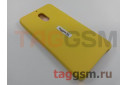 Задняя накладка для Nokia 6 (силикон, желтая), ориг