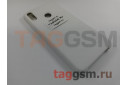 Задняя накладка для Huawei Honor 8X (силикон, белая), ориг