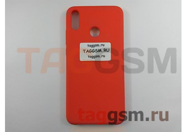 Задняя накладка для Huawei Honor 8X (силикон, оранжевая), ориг