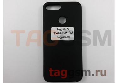 Задняя накладка для Huawei Honor 9 Lite (силикон, черная), ориг