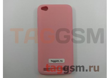 Задняя накладка для Xiaomi Redmi 5A (силикон, розовая), ориг