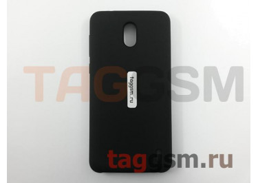 Задняя накладка для Nokia 2 (силикон, черная), ориг