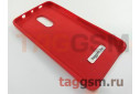 Задняя накладка для Xiaomi Redmi Note 4 / Redmi Note 4X (силикон, красная), ориг