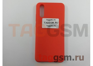 Задняя накладка для Huawei P20 (силикон, оранжевая), ориг