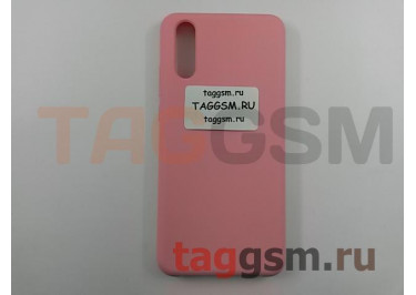 Задняя накладка для Huawei P20 (силикон, розовая), ориг