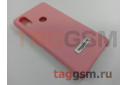 Задняя накладка для Xiaomi Mi 8 SE (силикон, розовая), ориг
