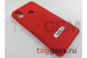 Задняя накладка для Xiaomi Mi 8 (силикон, красная), ориг
