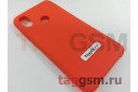 Задняя накладка для Xiaomi Mi 8 (силикон, оранжевая), ориг