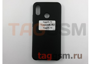 Задняя накладка для Huawei P20 Lite (силикон, черная), ориг