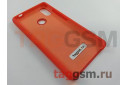 Задняя накладка для Xiaomi Mi 8 SE (силикон, оранжевая), ориг