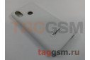 Задняя накладка для Xiaomi Mi 8 (силикон, белая), ориг