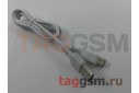 Кабель USB - micro USB (в коробке) белый 1м, HOCO (X20)