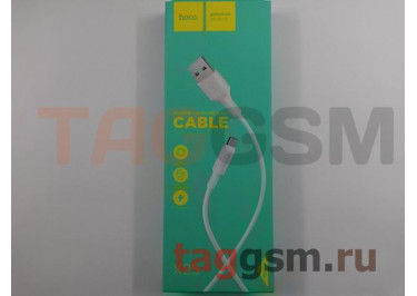 Кабель USB - micro USB (в коробке) белый 1м, HOCO (X25)