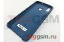Задняя накладка для Huawei Honor 8X (силикон, синяя), ориг
