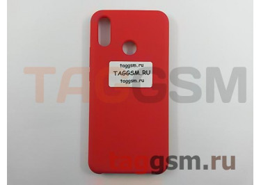 Задняя накладка для Huawei Nova 3i / P Smart Plus (2018) (силикон, красная), ориг
