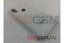 Задняя накладка для Xiaomi Redmi Note 6 (силикон, белая), ориг
