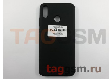 Задняя накладка для Huawei Honor 8X (силикон, черная), ориг