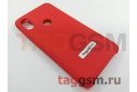 Задняя накладка для Xiaomi Redmi Note 6 (силикон, красная), ориг