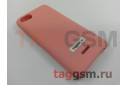 Задняя накладка для Xiaomi Redmi 6A (силикон, розовая), ориг