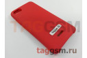 Задняя накладка для Xiaomi Redmi 6A (силикон, красная), ориг