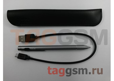 Стилус Picaso Pencil P338 для сенсорных дисплеев Apple, Android, Windows (серый), Wiwu