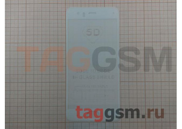 Пленка / стекло на дисплей для XIAOMI Mi 6 (Gorilla Glass) 5D (белый) техпак