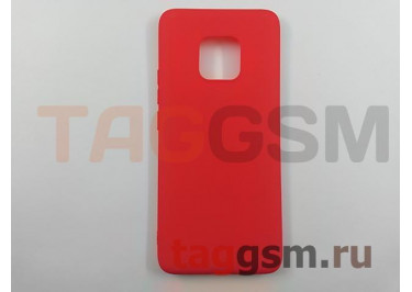 Задняя накладка для Huawei Mate 20 Pro (силикон, матовая, красная (Soft Matte)) NEYPO