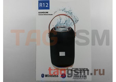 Колонка портативная (Bluetooth+AUX+MicroSD) (красная) R12
