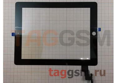 Тачскрин для iPad 2 (A1395 / A1396 / A1397) (черный), тайвань