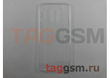Задняя накладка для Samsung A6 Plus / A605F Galaxy A6 Plus (2018) (силикон, ультратонкая, прозрачная), техпак