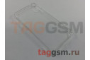 Задняя накладка для iPhone X / XS (силикон, прозрачная (Armor series)), техпак