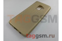 Задняя накладка для Samsung G960FD Galaxy S9 (силикон, золото (Neon Carbon)) NEYPO