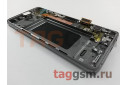 Дисплей для Samsung  SM-G973 Galaxy S10 + тачскрин + рамка (черный), ОРИГ100%