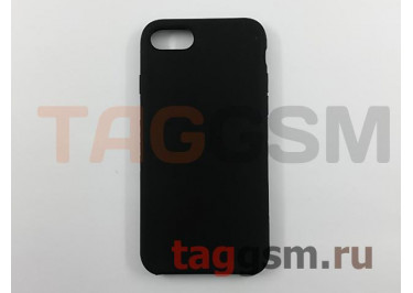 Задняя накладка для iPhone 7 / 8 (4.7") (силикон, матовая, черная) Faison