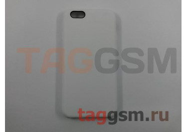 Задняя накладка для iPhone 6 / 6S (4.7") (силикон, матовая, белая) Faison