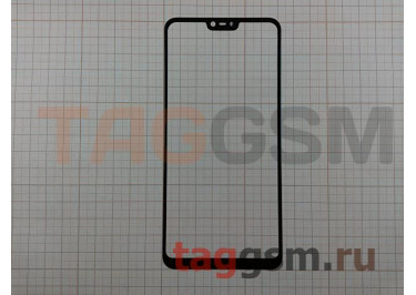 Стекло для Xiaomi Mi 8 Lite (черный)