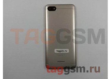 Задняя крышка для Xiaomi Redmi 6A (2 Sim) (золото)