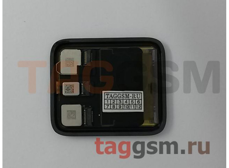 Дисплей для Apple Watch Series 3 (GPS) 42mm + тачскрин черный, ориг