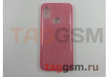 Задняя накладка для Xiaomi Redmi 7 (силикон, розовая (BRILLIANT)) NEYPO