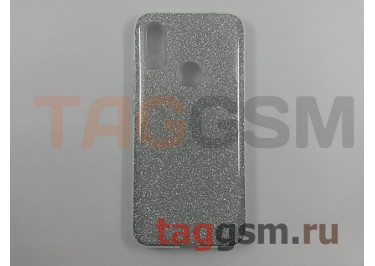 Задняя накладка для Xiaomi Redmi 7 (силикон, серебро (BRILLIANT)) NEYPO