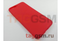Задняя накладка для Huawei Honor 7A Play (силикон, матовая, красная (Soft Matte)) Faison