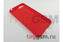 Задняя накладка для Huawei Honor 7A Play (силикон, матовая, красная (Soft Matte)) Faison