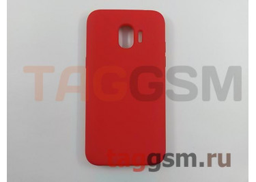 Задняя накладка для Samsung J2 / J250 Galaxy J2 (2018) (силикон, матовая, красная) Faison