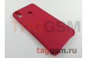 Задняя накладка для Huawei Honor 8X (силикон, матовая, бордовая) Faison