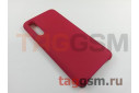 Задняя накладка для Xiaomi Mi 9 (силикон, матовая, бордовая) Faison